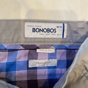 Bonobos straight chino pant